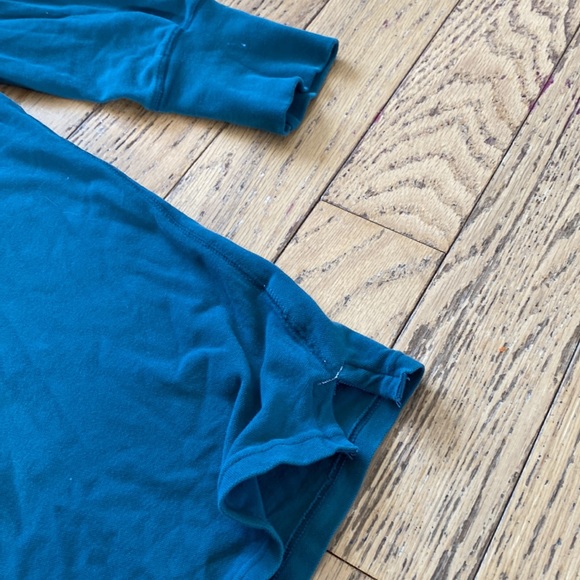 Vintage 90s American eagle preppy polo, teal colour,S - Picture 3 of 5